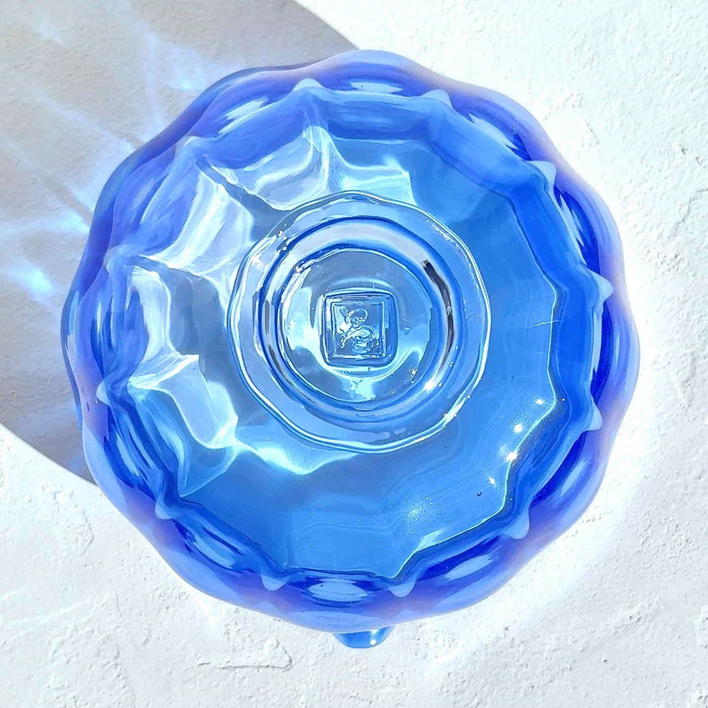 Shimmering Blue Matcha Bowl